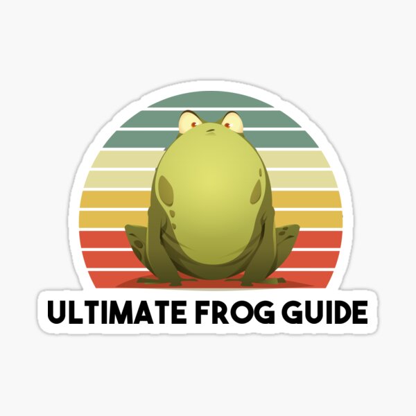 Item preview, Ultimate Frog Guide Funny Frog Lover Frog Owner Frogs designed and sold by Mer Yem.