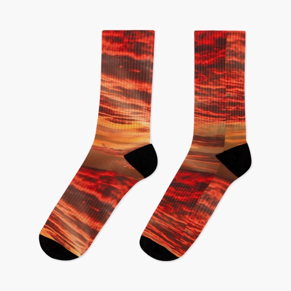 Item preview, Orange sunset cloudy sky. designed and sold by angelisart.