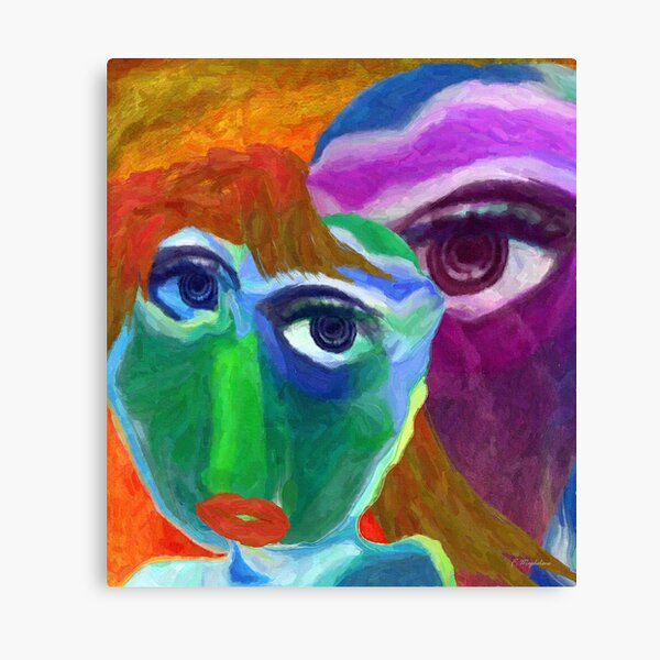 Problem Girl Canvas Print