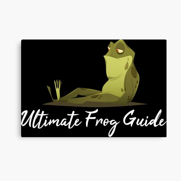 Item preview,  Ultimate Frog Guide Funny Frog Lover Frog Owner Frogs designed and sold by Mer Yem.