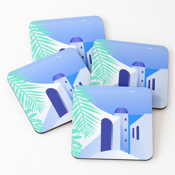 Item preview, Boho travel art. Santorini, Greece #3 designed and sold by GreekTavern1979.