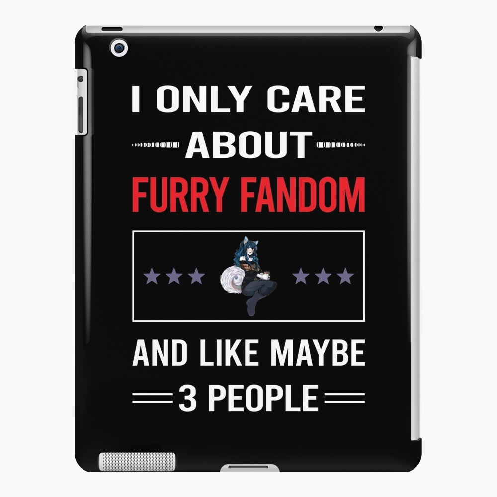 Funny 3 People Furry Fandom Furrie Fursona Fursuit Anthropomorphic Anthro Ipad Case And Skin By 