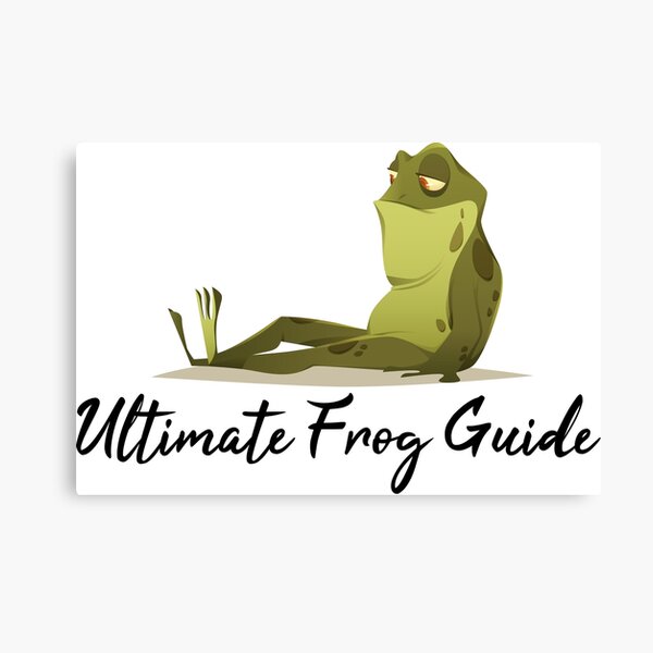 Item preview, Ultimate Frog Guide Funny Frog Lover Frog Owner Frogs designed and sold by Mer Yem.