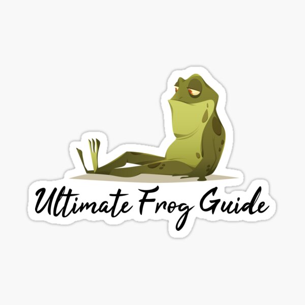 Item preview, Ultimate Frog Guide Funny Frog Lover Frog Owner Frogs designed and sold by Mer Yem.