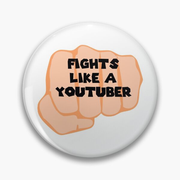Item preview, FIGHTS LIKE A YOUTUBER designed and sold by DomGDesign.