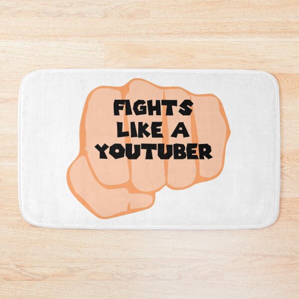 Item preview, FIGHTS LIKE A YOUTUBER designed and sold by DomGDesign.