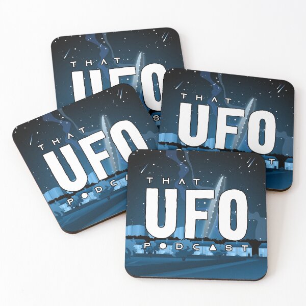 Item preview, That UFO Podcast (Winter / Square) designed and sold by Dan Zetterström.