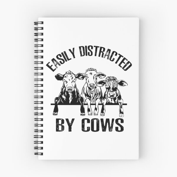 Item preview, Easily Distracted By Cows (Cow Lover Gift) designed and sold by i-longmanshop.