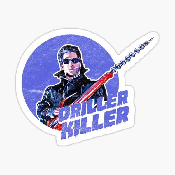 Item preview, Driller Killer designed and sold by The Cosmic Turtle.