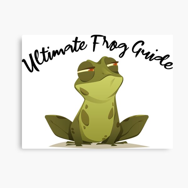 Item preview,  Ultimate Frog Guide Funny Frog Lover Frog Owner Frogs designed and sold by Mer Yem.