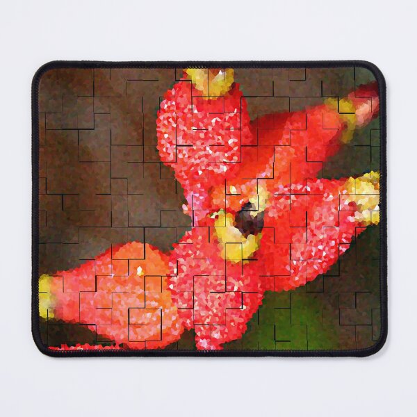 Item preview, Tiled Pink-Orange Bud designed and sold by XCEEDTRANSITION.
