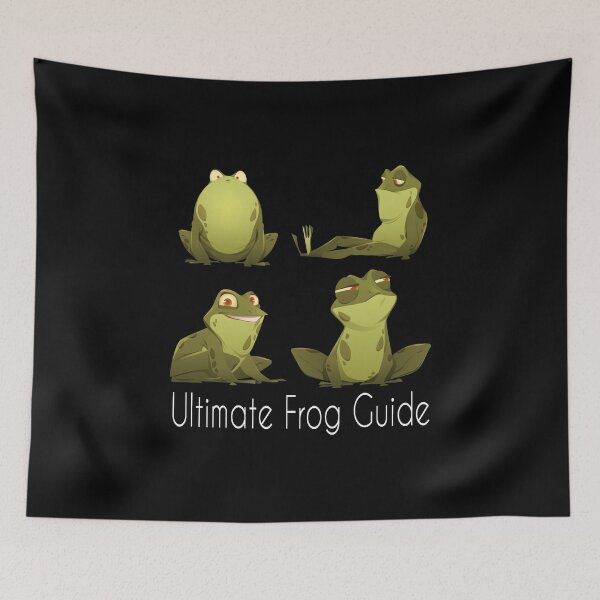 Item preview,  Ultimate Frog Guide Funny Frog Lover Frog Owner Frogs designed and sold by Mer Yem.