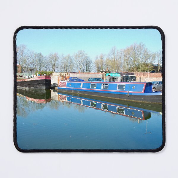 Item preview, A working barge and a pleasure craft.  designed and sold by ronsaunders47.