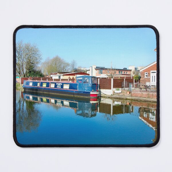 Item preview, Narrow boat outside your back door. designed and sold by ronsaunders47.