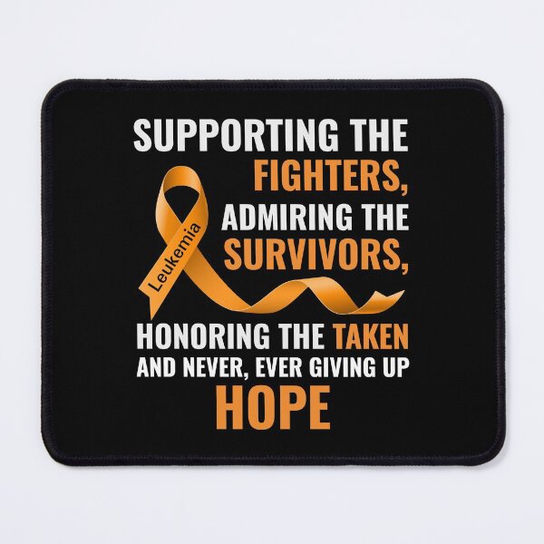 Item preview, Leukemia Cancer Awareness Support Orange Ribbon designed and sold by CuteDesigns1.
