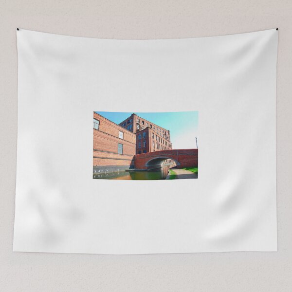 Item preview, OLD COTTON MILL ON THE CANAL. designed and sold by ronsaunders47.