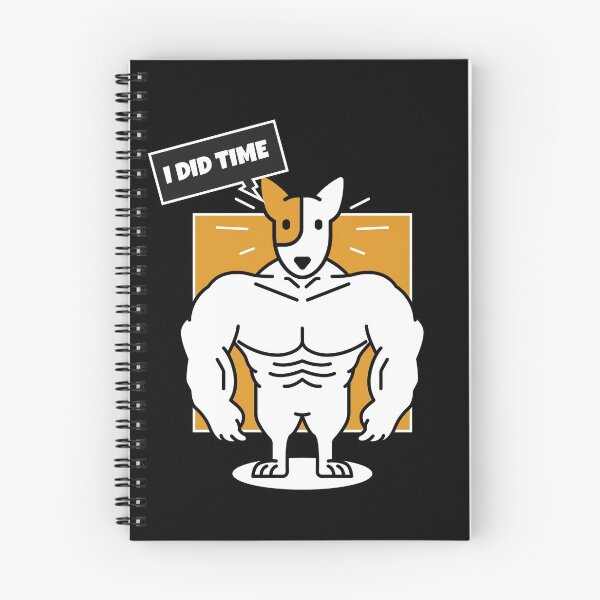 Item preview, jail dog body building muscle biceps designed and sold by SuperiorPrints.