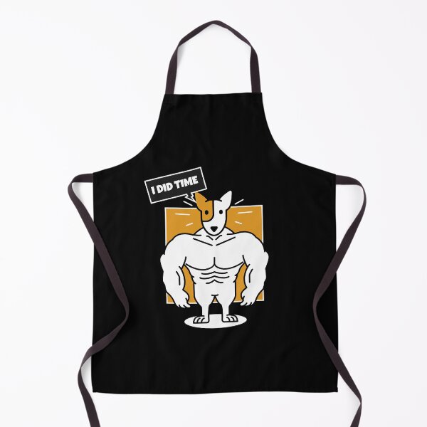 Item preview, jail dog body building muscle biceps designed and sold by SuperiorPrints.