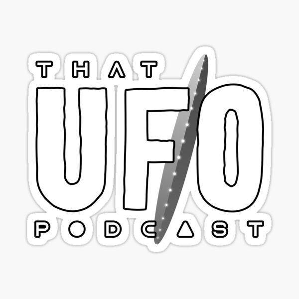 That UFO Podcast Logo Sticker