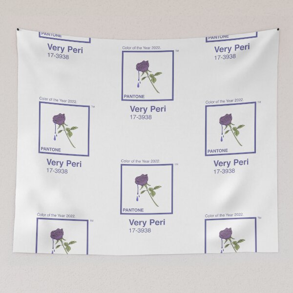 Item preview, Crying Flower In Very Peri  designed and sold by SparrowLag.
