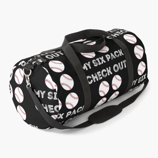 Item preview, Check Out My Six Pack Baseball Shirt designed and sold by zoonix.
