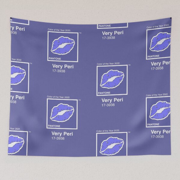 Item preview, Very Peri Kiss designed and sold by SparrowLag.