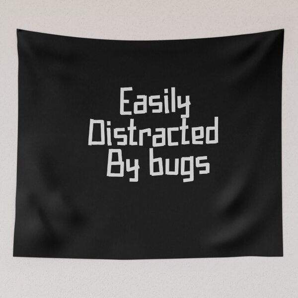 Item preview, Easily Distracted By bugs designed and sold by Heddar Badreddine.