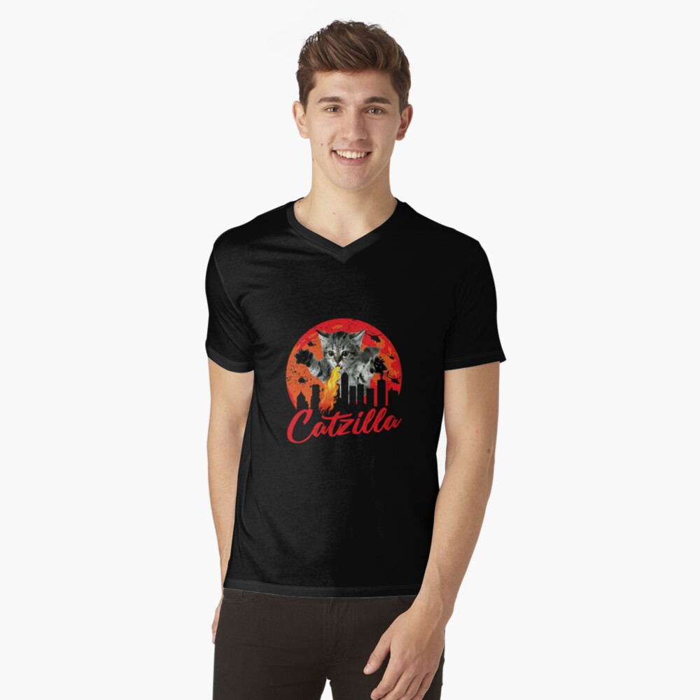 Item preview, V-Neck T-Shirt designed and sold by verdecuddly.