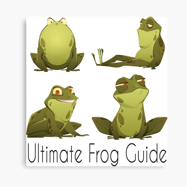 Item preview,  Ultimate Frog Guide Funny Frog Lover Frog Owner Frogs designed and sold by Mer Yem.