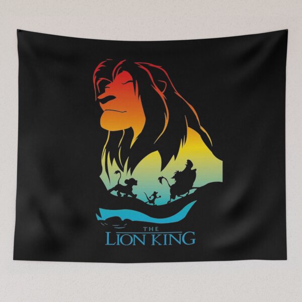Item preview, Lion king cartoon multicolor designed and sold by Sovik Goswami.