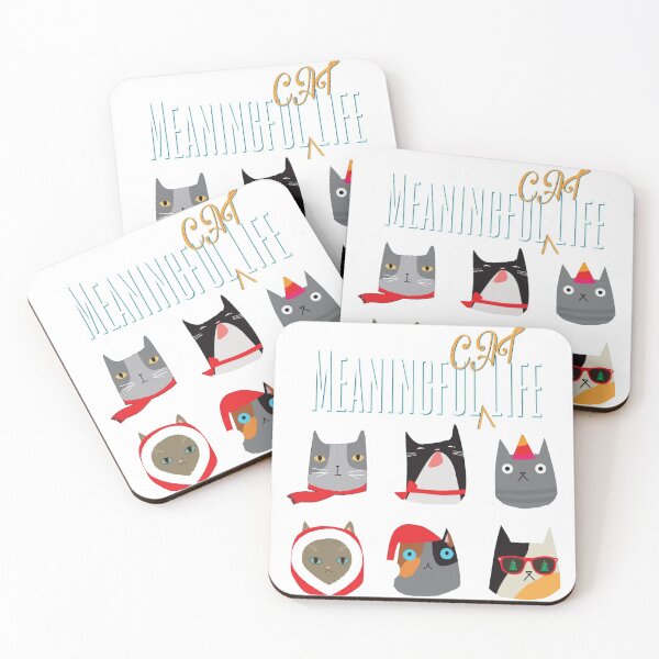 Item preview, Meaningful Cat Life  designed and sold by NaniniDesigns.