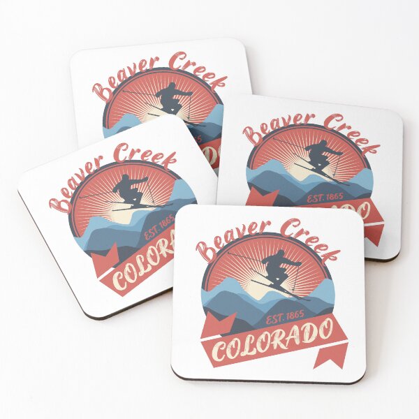 Item preview, Beaver Creek Colorado Skiing Mountains Ski Skier Snowboard, Winter Sport  designed and sold by KittySSmith.