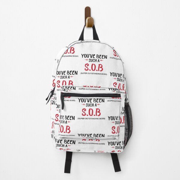 Item preview, World best SOB super Outstanding Boss, Gift For Boss designed and sold by Mouadox ★★★★★.