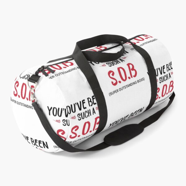 Item preview, World best SOB super Outstanding Boss, Gift For Boss designed and sold by Mouadox ★★★★★.