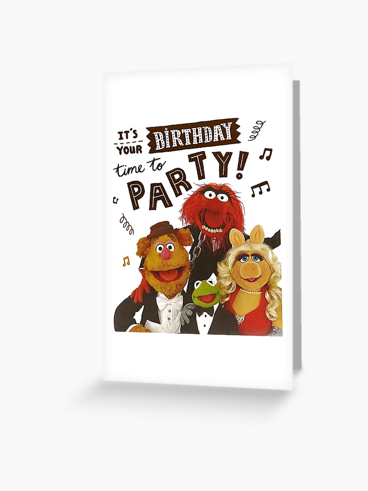 Funny happy discount birthday song muppets