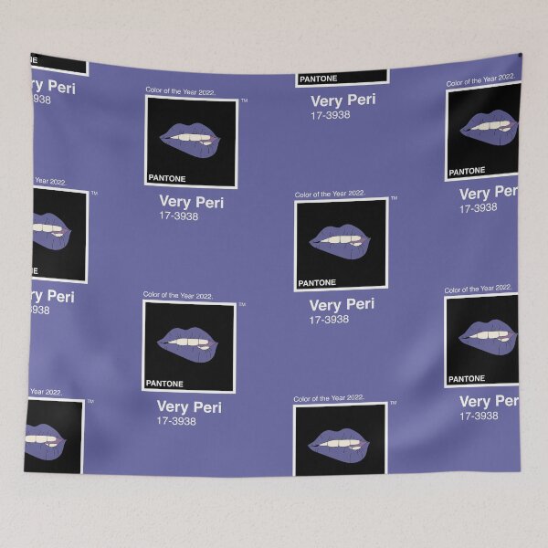 Item preview, Very Peri Lips designed and sold by SparrowLag.