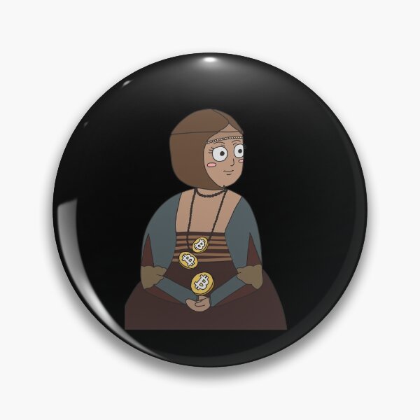 Item preview, Classic Painting - Lady with an Ermin - Meme - Crypto - Bitcoin designed and sold by Annisa Yuwanda.