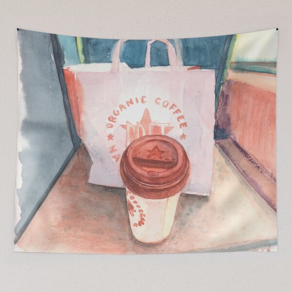 Item preview, Take away coffee. designed and sold by Artoutloop.