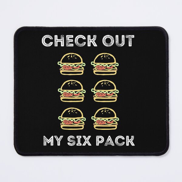 Item preview, Check Out My Six Pack Burger Shirt designed and sold by zoonix.