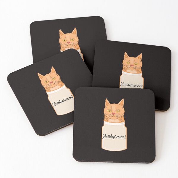 Item preview, Cat Antidepressant designed and sold by verdecuddly.