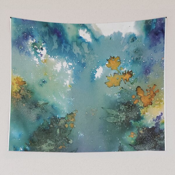 Item preview, Woodlands - Golden Flowers designed and sold by Peggy Bishop.