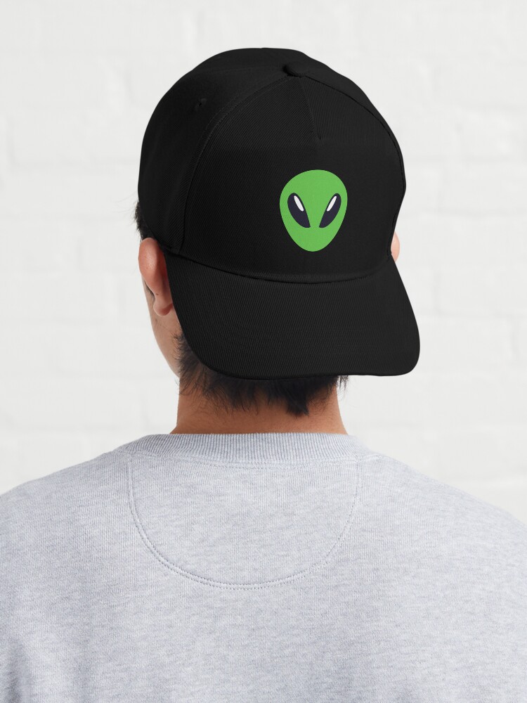 Discover Green cute alien  Cap