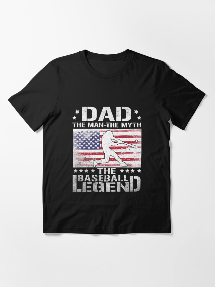 Los Angeles Dodgers MLB Baseball Dad The Man The Myth The Legend Shirt