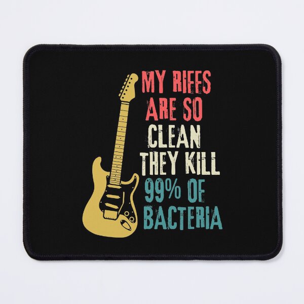 Item preview, My Riffs Are So Clean They Kill 99% Of Bacteria Funny Guitar Player Gift designed and sold by PayoutStream.
