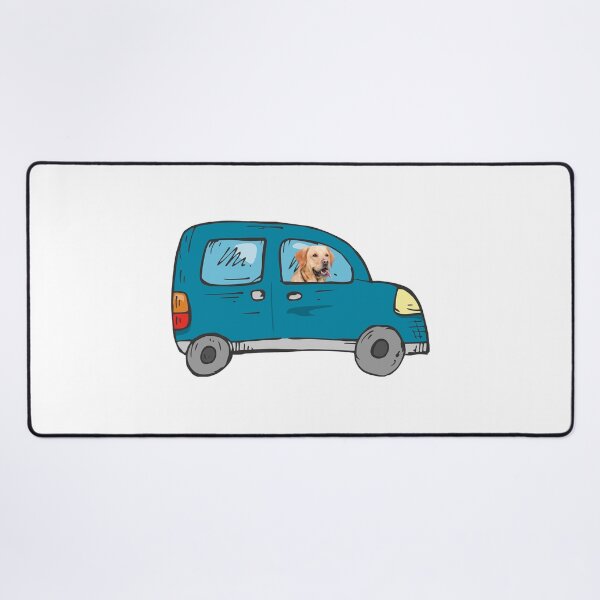Item preview, Labrador driving a car designed and sold by apuppyfeed.