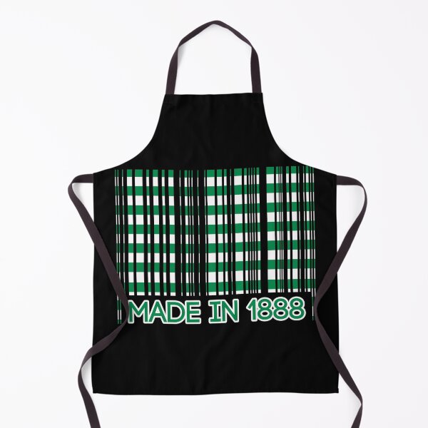 Item preview, MADE IN 1888, Glasgow Celtic Football Club Green and White Barcode Design designed and sold by MacPean.