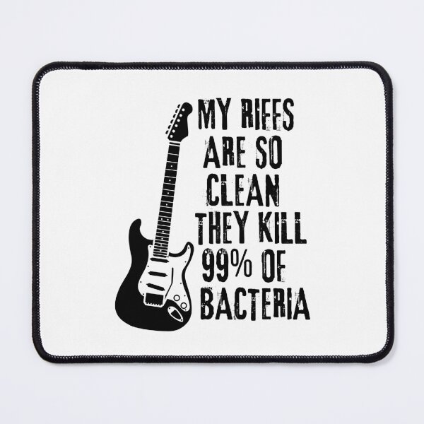 Item preview, My Riffs Are So Clean They Kill 99% Of Bacteria Funny Guitar Teacher Gift designed and sold by PayoutStream.