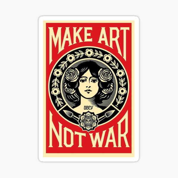 OBEY GIANT Shepard Fairey 3 STICKER LOT Set #1 *BRAND NEW* Studio No 1 Logo 
