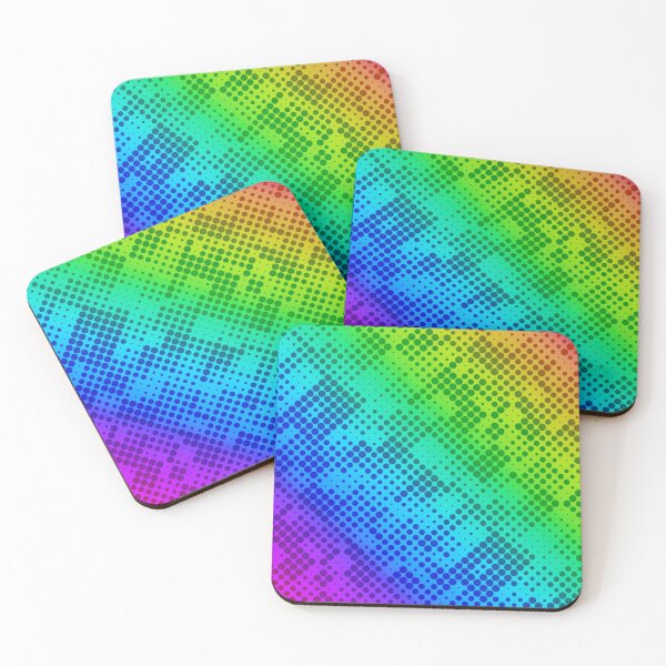 Item preview, multicolor retro polka dot's pattern designed and sold by cutecrazytshirt.