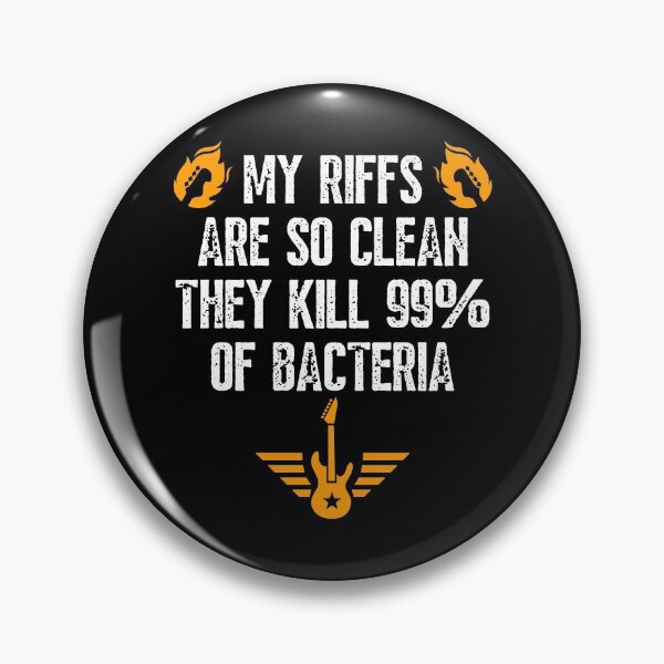 Item preview, My Riffs Are So Clean They Kill 99% Of Bacteria Band Member Guitar Gift designed and sold by PayoutStream.